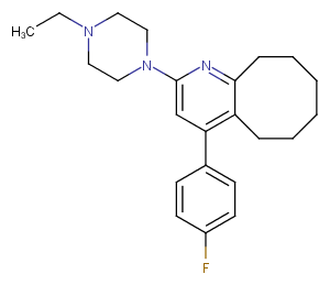 Blonanserin Chemical Structure