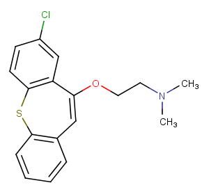 Zotepine Chemical Structure