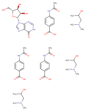 Inosine pranobex Chemical Structure