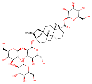 Rebaudioside A Chemical Structure