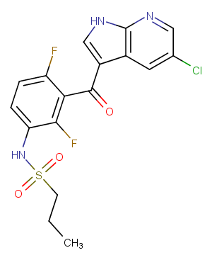 PLX-4720 Chemical Structure