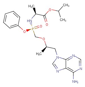 Tenofovir alafenamide Chemical Structure