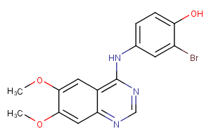 WHI-P154 Chemical Structure