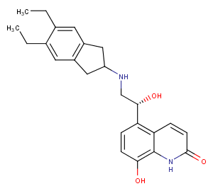 Indacaterol Chemical Structure