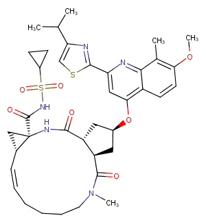 Simeprevir Chemical Structure