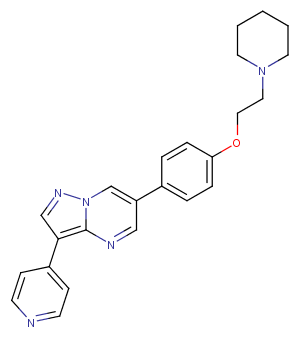 Dorsomorphin Chemical Structure