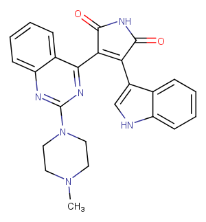 Sotrastaurin Chemical Structure