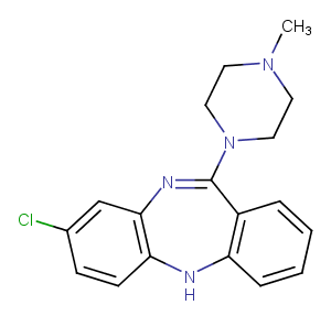 Clozapine Chemical Structure