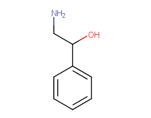 2-Amino-1-phenylethanol Chemical Structure