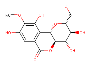 Bergenin Chemical Structure