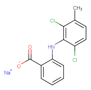 Meclofenamic acid sodium