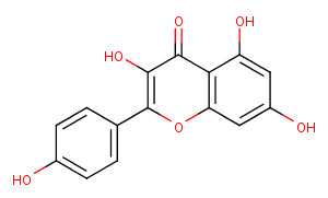 Kaempferol Chemical Structure