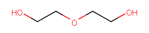 Diethylene glycol Chemical Structure