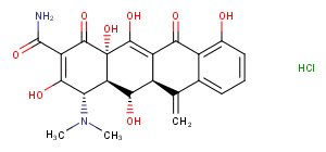 Methacycline hydrochloride Chemical Structure