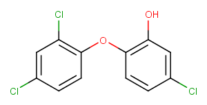 Triclosan Chemical Structure