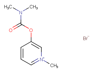 Pyridostigmine bromide Chemical Structure