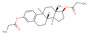 Estradiol dipropionate Chemical Structure