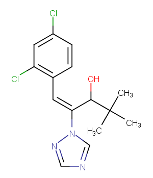 Diniconazole Chemical Structure