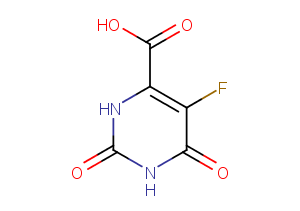 5-Fluoroorotic acid Chemical Structure