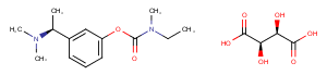 Rivastigmine tartrate Chemical Structure