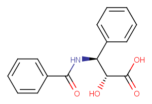 N-Benzoyl-(2R,3S)-3-phenylisoserine Chemical Structure