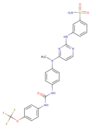 GW806742X Chemical Structure