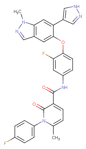 Merestinib Chemical Structure