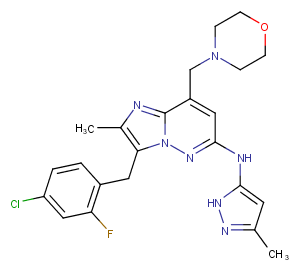 Gandotinib Chemical Structure