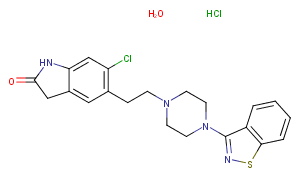 Ziprasidone hydrochloride monohydrate