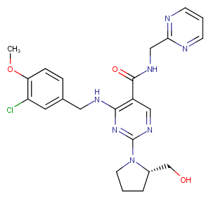 Avanafil Chemical Structure