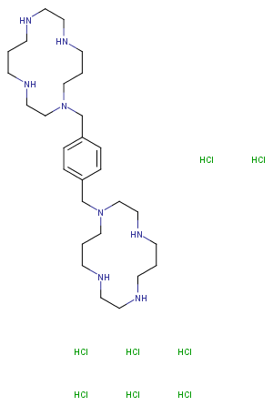 Plerixafor octahydrochloride Chemical Structure
