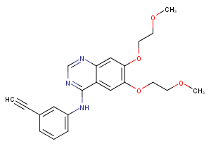 Erlotinib Chemical Structure