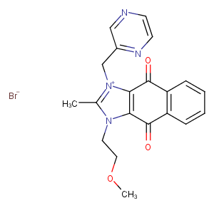 Sepantronium bromide Chemical Structure