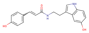 N-(p-Coumaroyl) serotonin