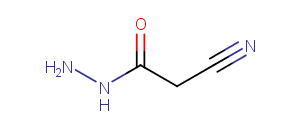 Cyanoacetohydrazide Chemical Structure