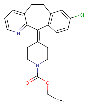 Loratadine Chemical Structure