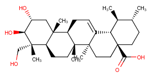 Asiatic acid Chemical Structure