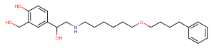 Salmeterol Chemical Structure