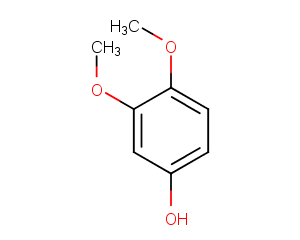 3,4-Dimethoxyphenol Chemical Structure