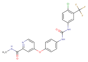 Sorafenib Chemical Structure