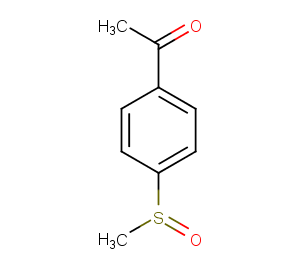 1-(4-methansulfinylphenyl)ethanone