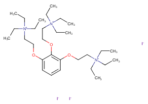 Gallamine triethiodide Chemical Structure