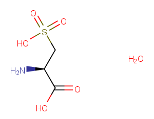 L-Cysteic acid monohydrate Chemical Structure