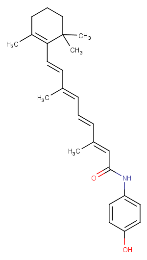 Fenretinide Chemical Structure