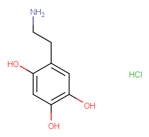 Oxidopamine hydrochloride Chemical Structure