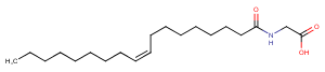 N-Oleoyl glycine Chemical Structure