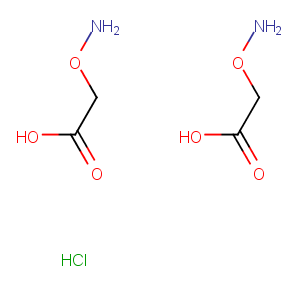 Aminooxyacetic acid hemihydrochloride Chemical Structure