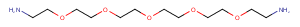 Amino-PEG5-amine Chemical Structure