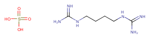 Arcaine sulfate Chemical Structure