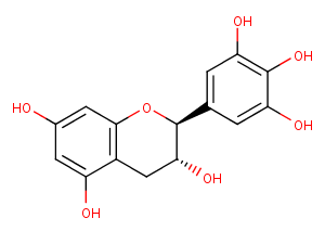 (-)-Gallocatechin Chemical Structure